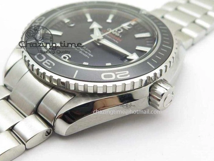 1221 Planet Ocean Professional Ceramic Bezel 45mm 1:1 Noob Best Edition on SS Bracelet A Attractive 8289
